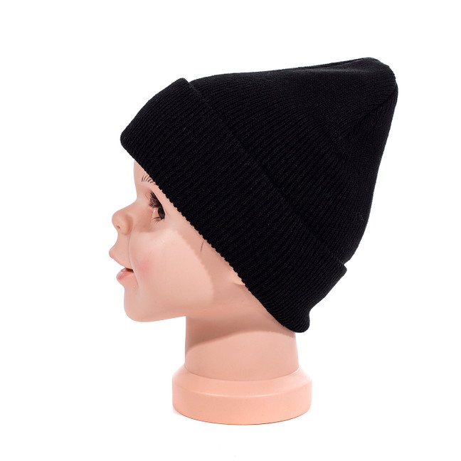 BLACK Kids Beanies HATMK036-5