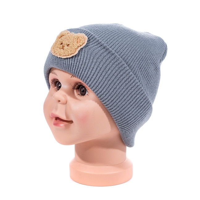 GREY Kids Beanies HATMK038-2