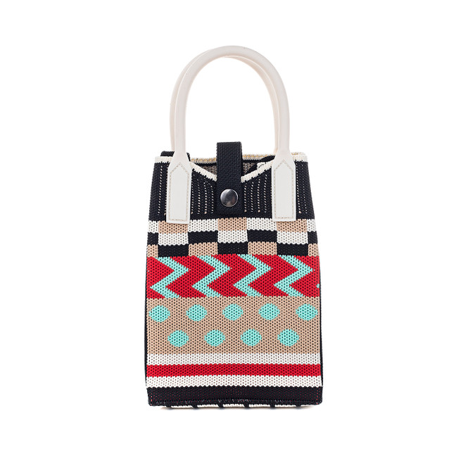 Fashion Lady Knit Handbag B6176