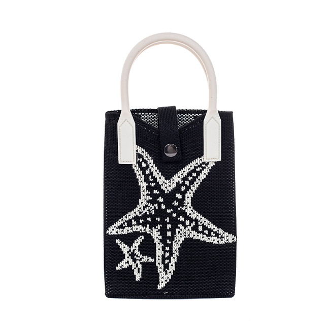 Fashion Lady Knit Handbag B6181