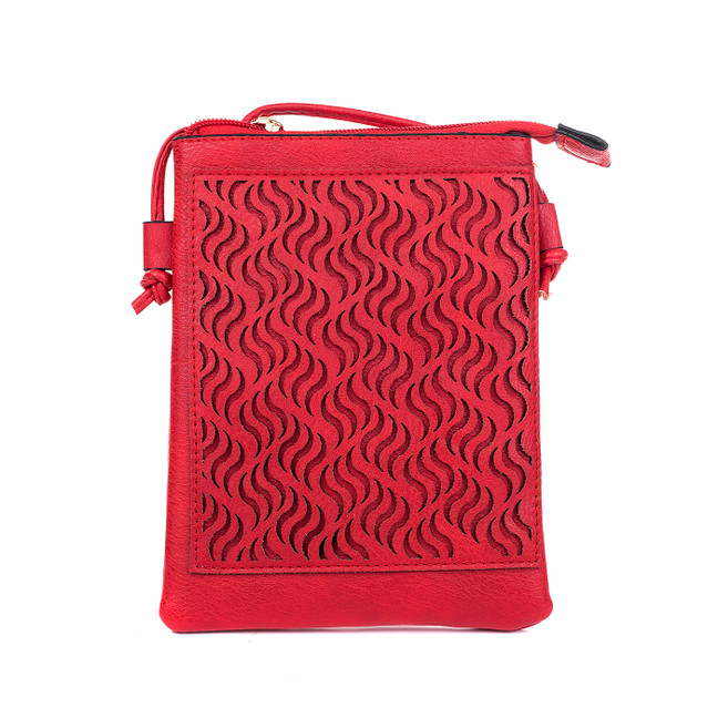 RED Crossbody Bag B6259-3