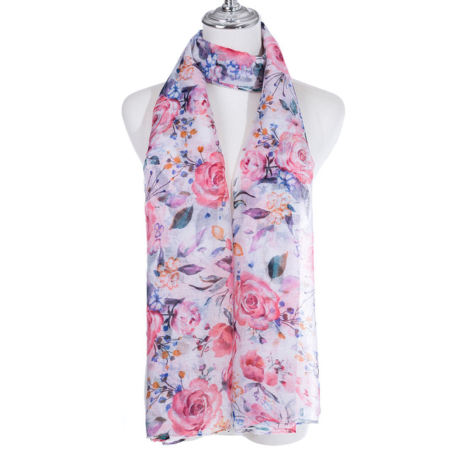 PINK All Season Ladies Scarf Scarf SC1638-3 Same as SC1137A