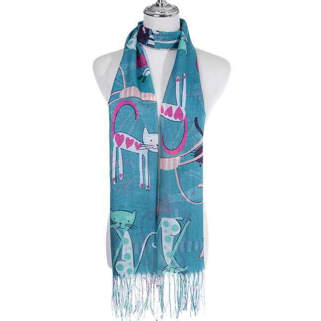 TEAL All Season Ladies Scarf Scarf SC1673-4