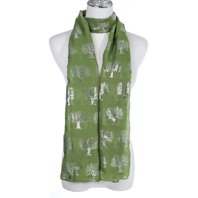 GREEN All Season Ladies Scarf Scarf SC1857-5