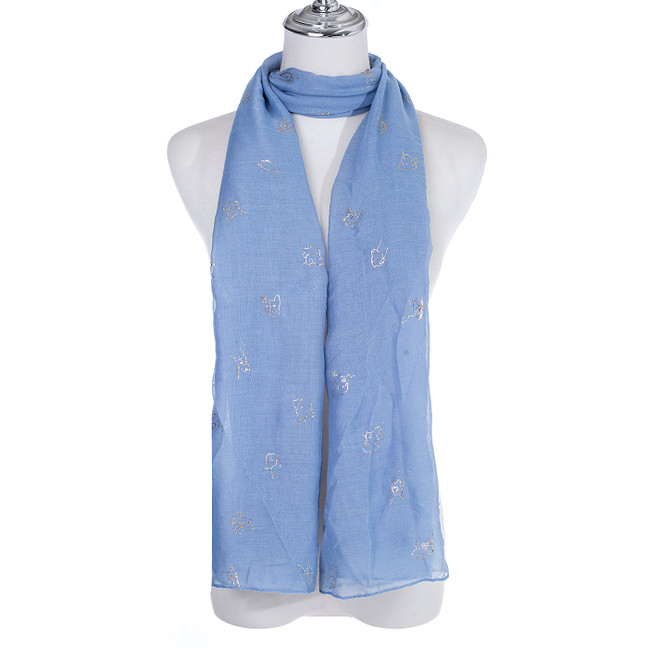 BLUE All Season Ladies Scarf Scarf SC1863-2