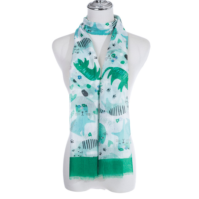 GREEN All Season Ladies Scarf Scarf SC1881-3