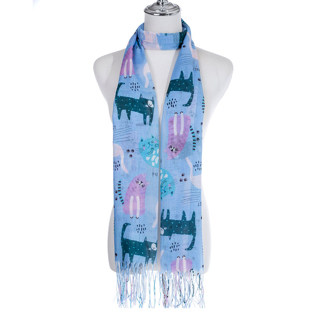 BLUE All Season Ladies Scarf Scarf SC1882-5