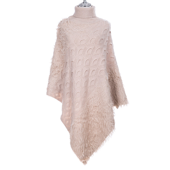 BEIGE Ladies Poncho SP1256-3