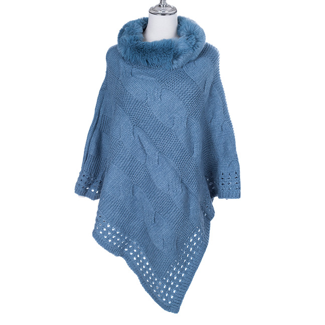 BLUE Ladies Poncho SP1257-5