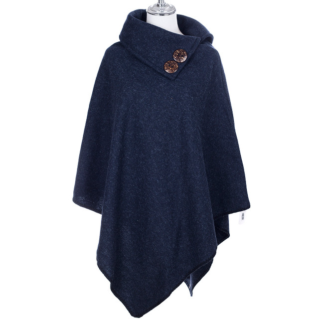 NAVY Ladies Poncho SP1263-2