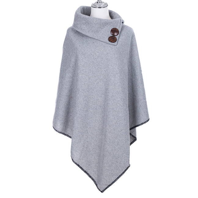 GREY Ladies Poncho SP1263-3