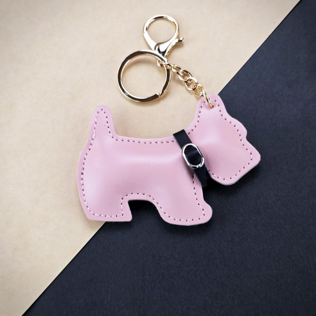 Handmade Cute Bag Charms Keychains ¨C Fun Animal & Flower Shapes KR141 PINK