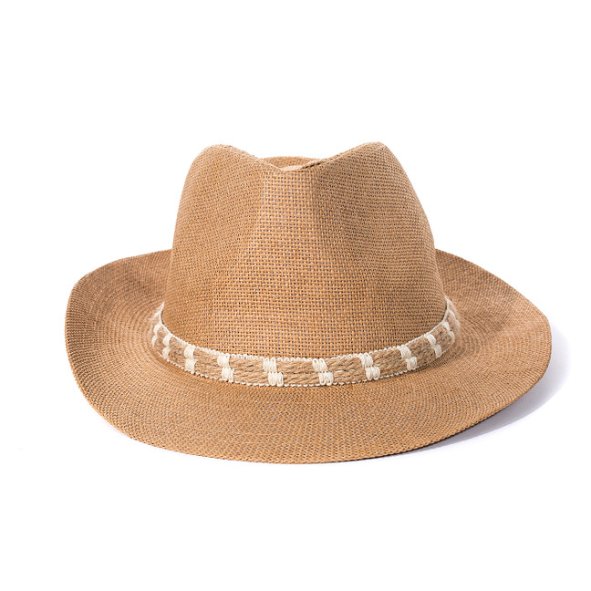 Wide Brim Straw Panama Beach Fedora Sun Hat Men Women Roll up Straw Cowboy Hat HAT940-5 Wide Brim Straw Panama Beach Fedora Sun Hat Men Women Roll up Straw Cowboy Hat HAT940-5