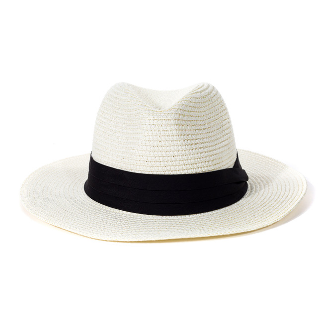 Wide Brim Straw Panama Beach Fedora Sun Hat Men Women Roll up Straw Cowboy Hat HAT976-5 Wide Brim Straw Panama Beach Fedora Sun Hat Men Women Roll up Straw Cowboy Hat HAT976-5