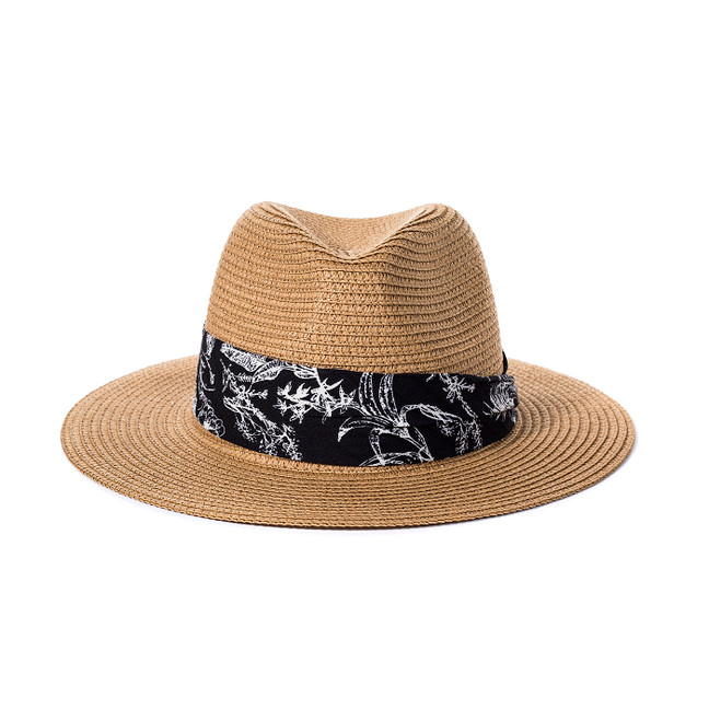 Wide Brim Straw Panama Beach Fedora Sun Hat Men Women Roll up Straw Cowboy Hat HAT978-3 Wide Brim Straw Panama Beach Fedora Sun Hat Men Women Roll up Straw Cowboy Hat HAT978-3
