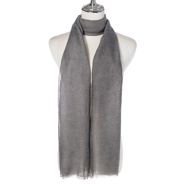 Plain Tie Tone Colour Light Weight Summer Scarf SCX1691-2