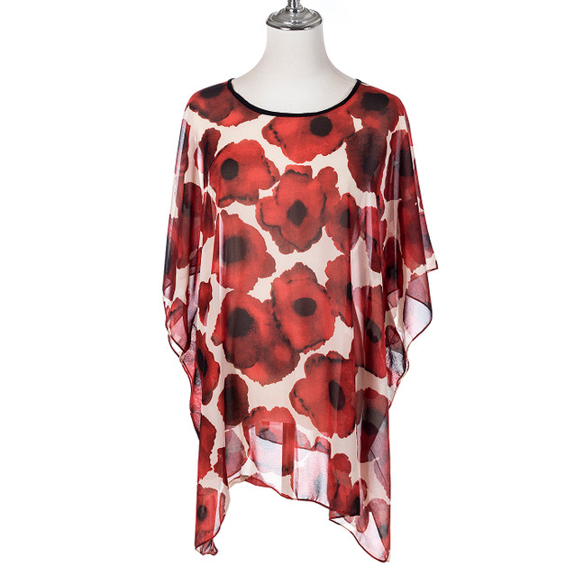 Summer Beach Women Holiday Loose Fit Cover Up Dress With Paisley Print Round-Neckline And Batwing Sleeves CL1267 Summer Beach Women Holiday Loose Fit Cover Up Dress With Paisley Print Round-Neckline And Batwing Sleeves CL1267