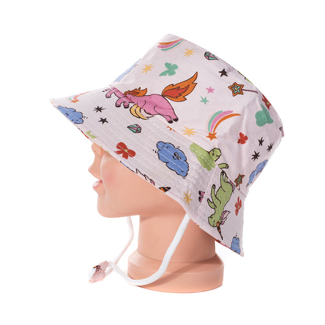 100% Cotton Adjustable Bucket Hat-HATK296