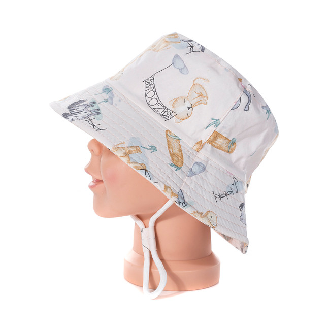 100% Cotton Adjustable Bucket Hat-HATK300
