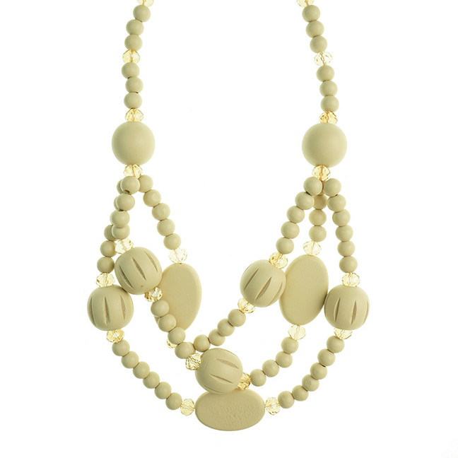 Gerrald Beige Necklace