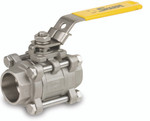 Ball Valves, 3-Piece, CWP Rated