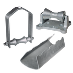 160 1" Pipe Covering Protection Saddle