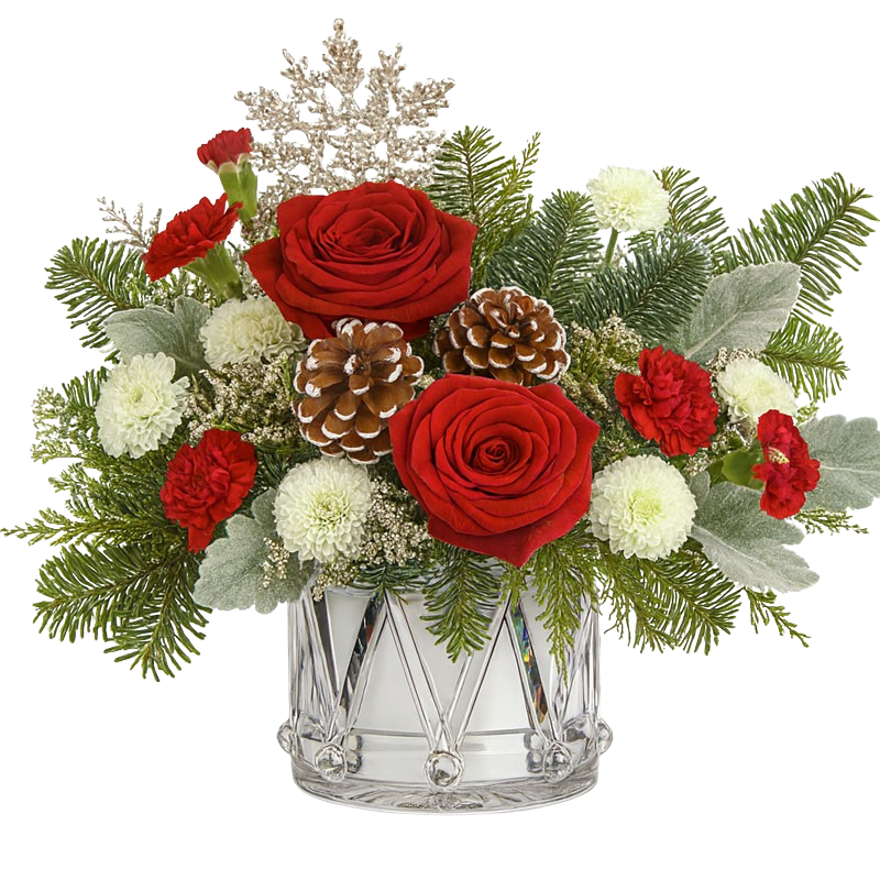 Little Drummer Joy Bouquet Christmas Flowers Holiday Centerpiece little-drummer-joy-bouquet-christmas-flowers-holiday-centerpiece