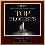 Flower Den Florist Recognized as a Top Florist in Northern Virginia by Consumers’ Checkbook for 2024
