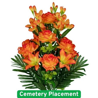 Sunrise Gladiolus Rose and Lily
