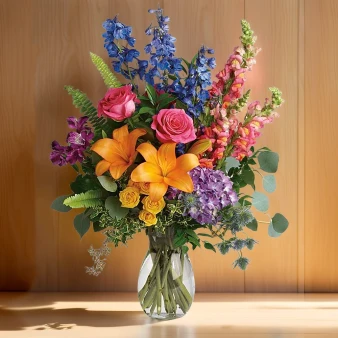 Standard Colors of the Rainbow Bouquet