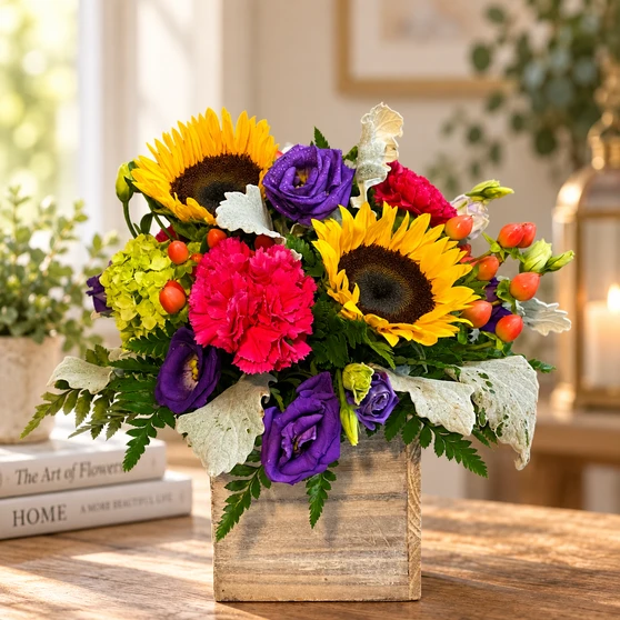 Fall Sunshine Arrangement