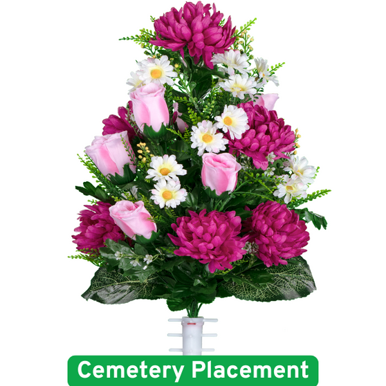 Pink Rose and Beauty Mum