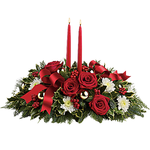 Holiday Shimmer Centerpiece