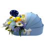 Blue Baby Bassinet Arrangement