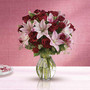 Lavish Love Bouquet with Red Roses