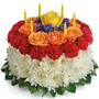Granted Birthday Cake Bouquet