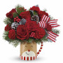 Deluxe Send A Hug Reindeer Bouquet