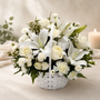 White Grace Basket