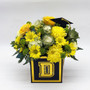 Grad Celebration Flower Cube
