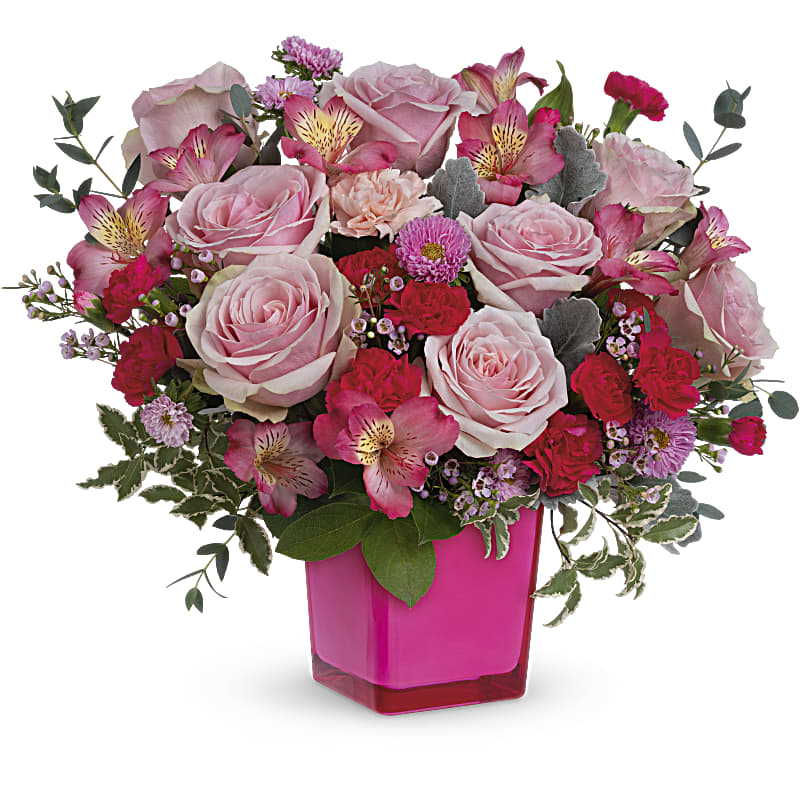 Rosy Moment Bouquet - Flower Den Florist | Northern Virginia