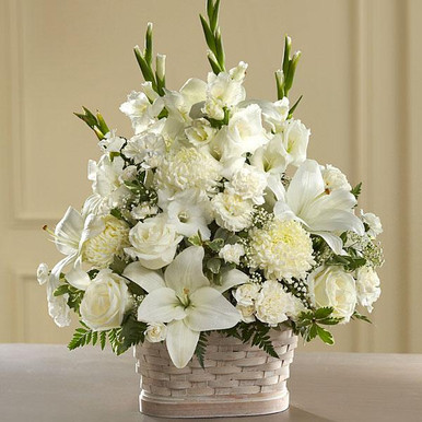 The Peaceful Passage Arrangement - Flower Den Florist | Northern