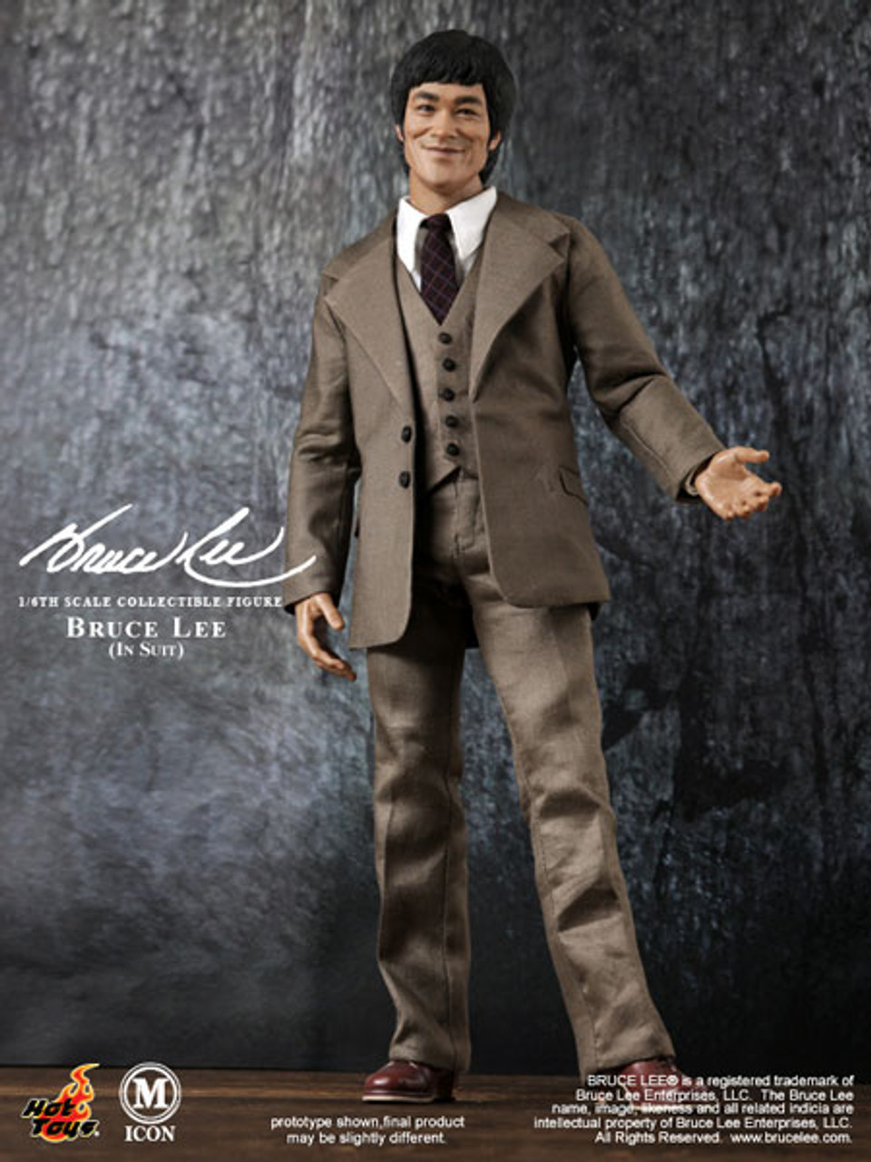 M Icon 1/6 Bruce Lee Figure (Suit)(Released)