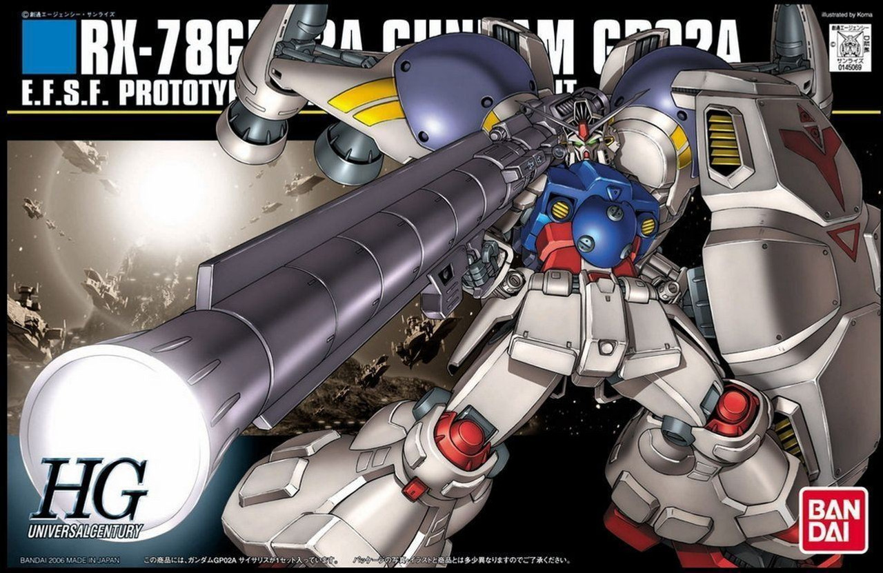 HGUC 機動戦士ガンダム0083 STARDUST MEMORY ガンダムGP-02A 1/144スケール 色分け済みプラモデル mxn26g8 Gundam 0083 STARDUST MEMORY HGUC 1/144 Gundam GP02A Plastic