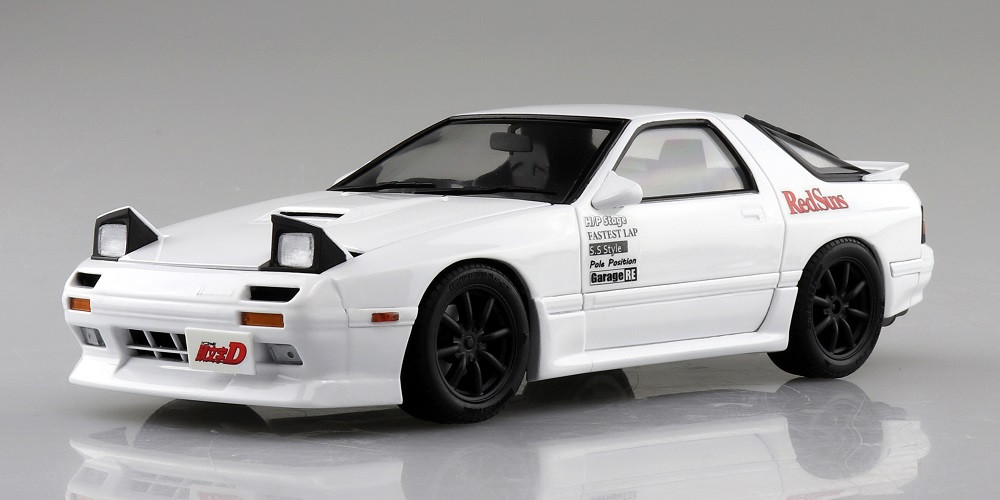 1/24 INITIAL D TAKAHASHI RYOSUKE FC3S RX-7 [COMICS Vol.11 AKAGI BATTLE ...