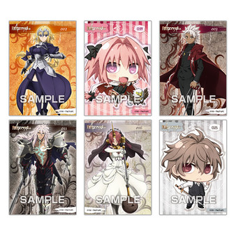 (Single)(Random)  Fate/Apocrypha - Clear Card Collection Gum First Press Limited Edition