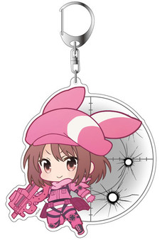 Sword Art Online Alternative Gun Gale Online - Deka Keychain: PuniChara Llenn(Released)