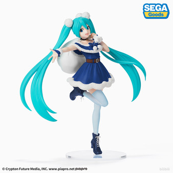 RT D103166 MIKU SPM FIGURE CHRISTMAS2020 BLUE