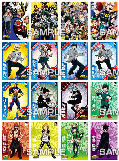 (Single)(Random)  My Hero Academia - Clear Card Collection Gum