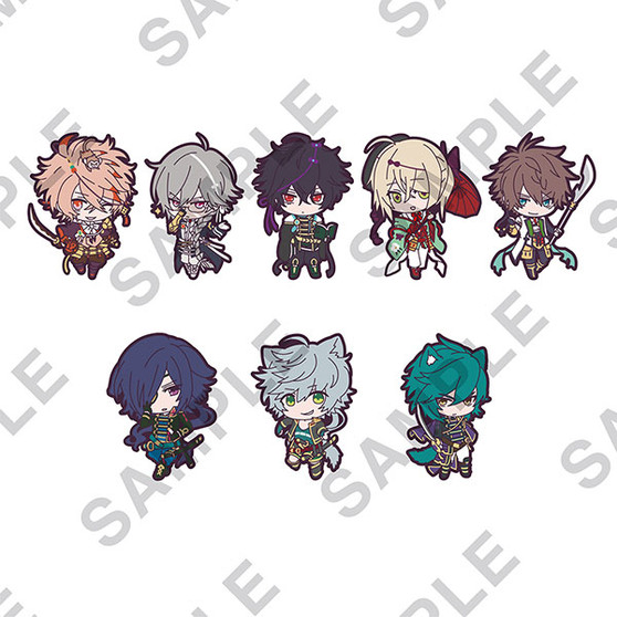 (Single)(Random)Sengoku Night Blood - Embroidery Mascot Collection Ver.C