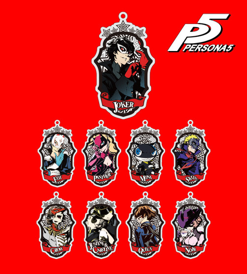 Persona 5 - Trading Enblem Acrylic Keychain - arma bianca